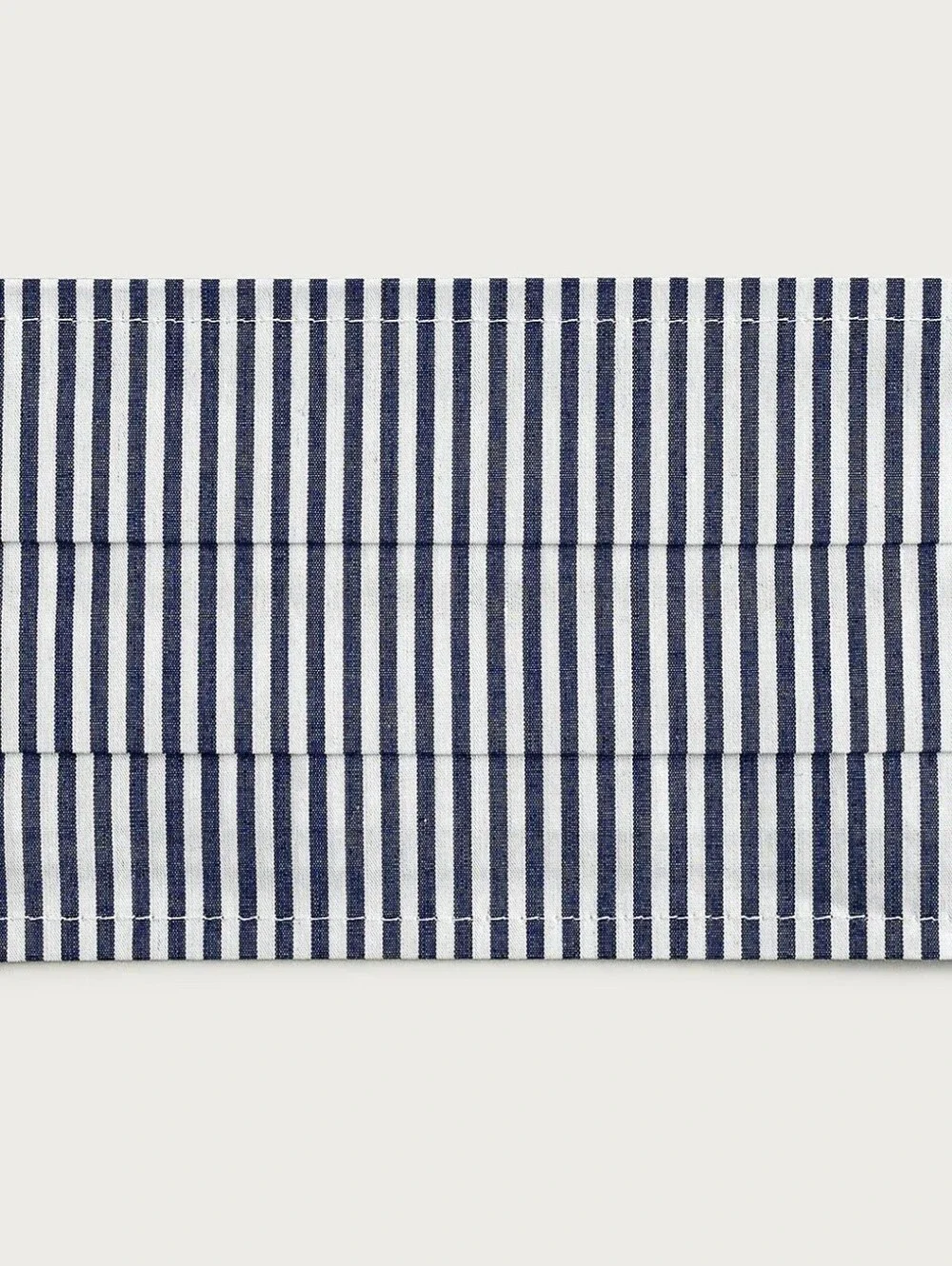 J. CREW non-medical face masks Set Of 3 Neutral Checks and Stripes BNWT 1 Left